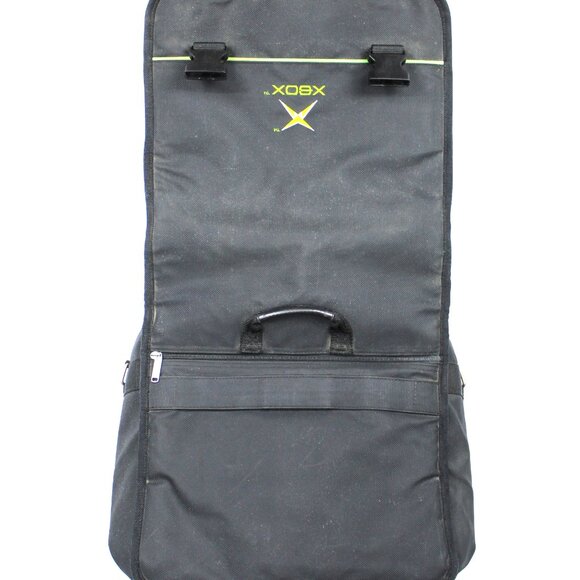 XBOX Microsoft Official Vintage Black Stuffalon Fabric Carrying Case Travel Bag - Picture 9 of 9